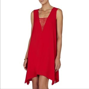 BCBG MAXAZRIA Jewel Red Alie Dress